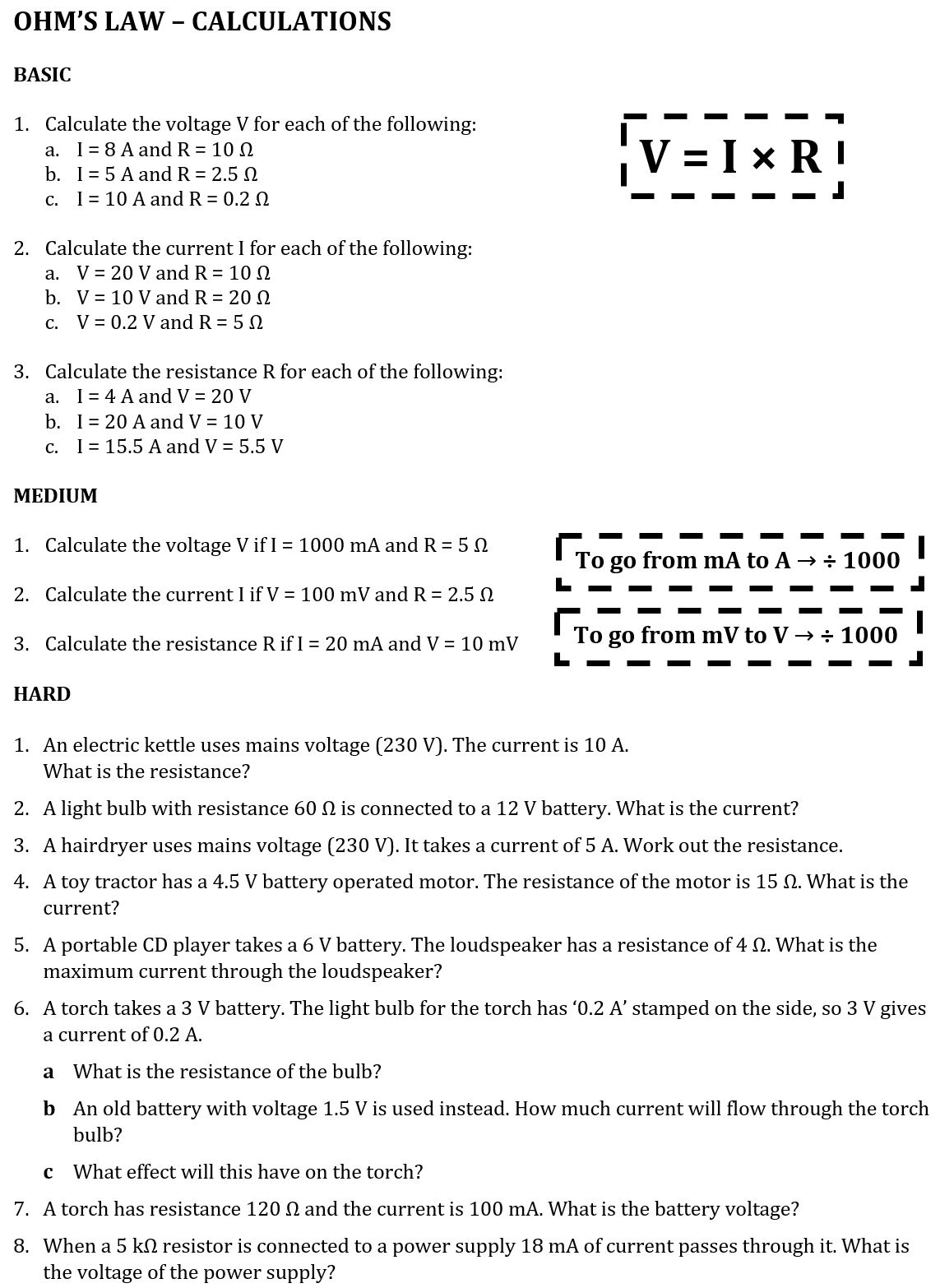 Electricity – Science Doctor
